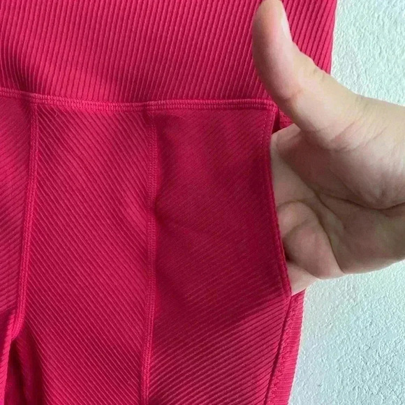 🆕NWOT Free People Textured High-Rise 2-Pocket Leggings M🆕 - Picture 4 of 10